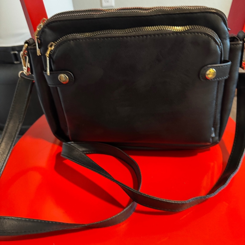 BOBOROI Crossbody Soft PU Leather Shoulder bag